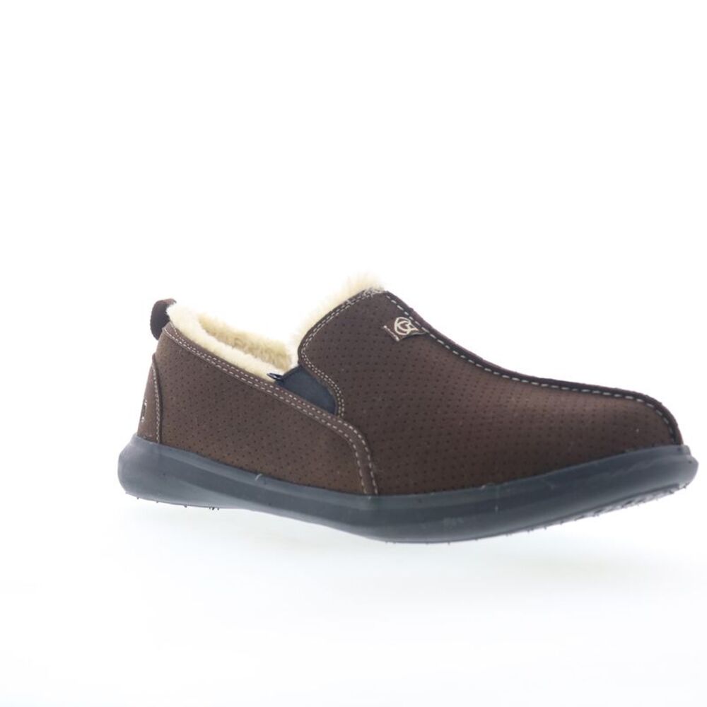 Spenco Mens Supreme Slipper Brown Shoes (NWT) - Picture 2 of 7